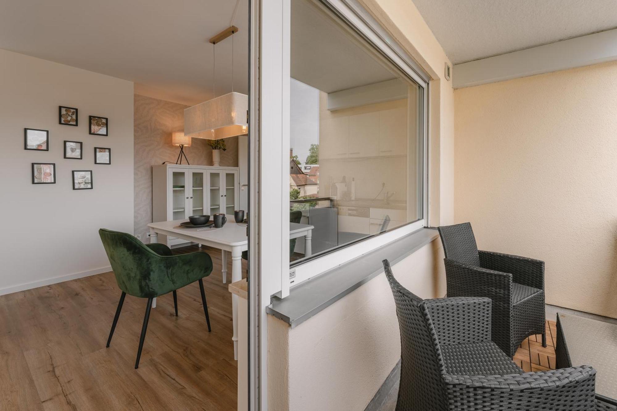 Exklusiv & Zentral: 1-Zi. Apartment Mit Balkon Stellplatz Bayreuth Buitenkant foto