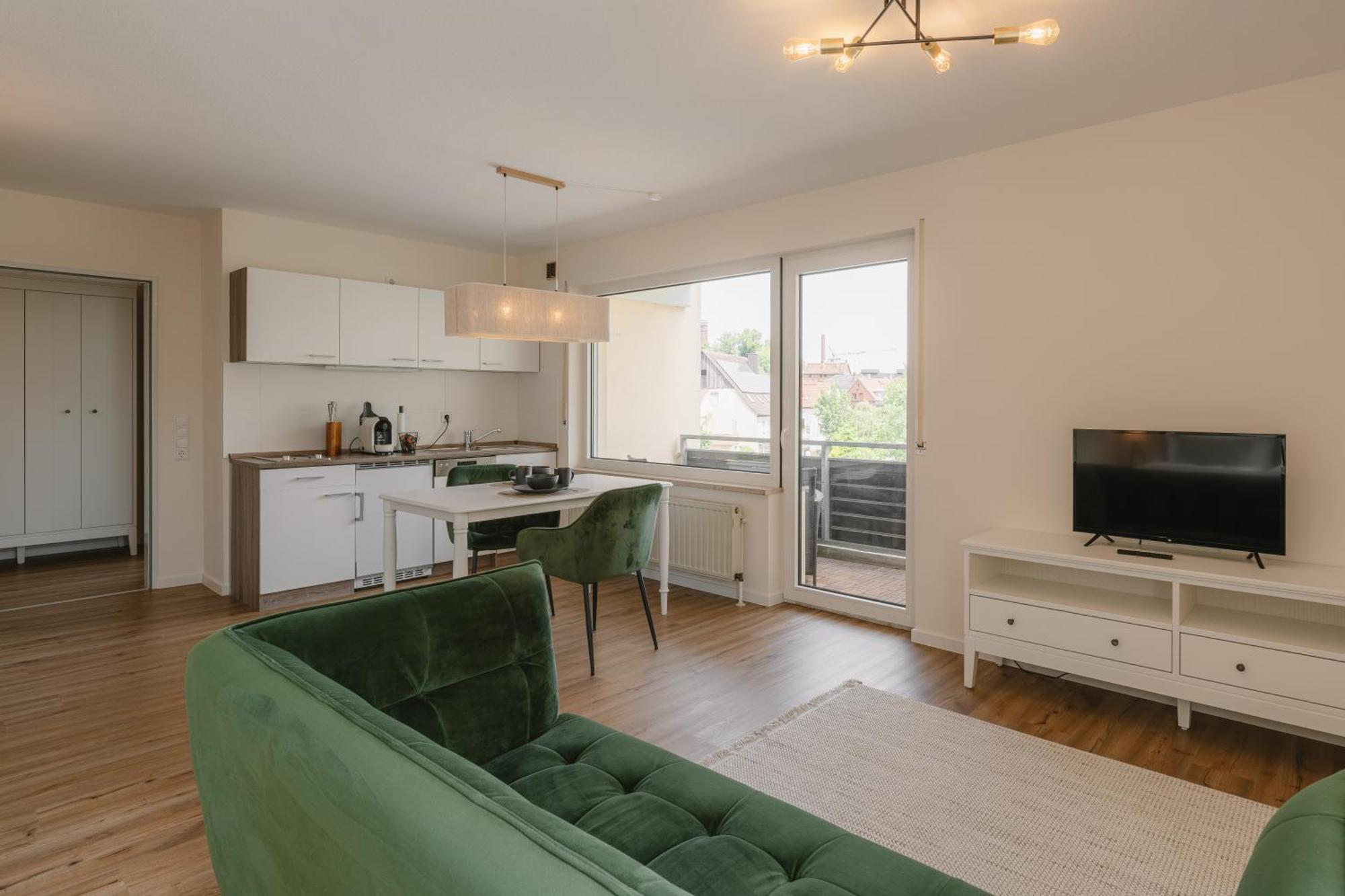 Exklusiv & Zentral: 1-Zi. Apartment Mit Balkon Stellplatz Bayreuth Buitenkant foto